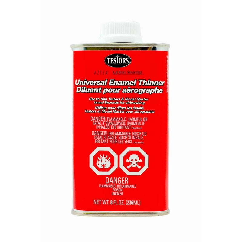 Thinner 8oz Metal can Testors