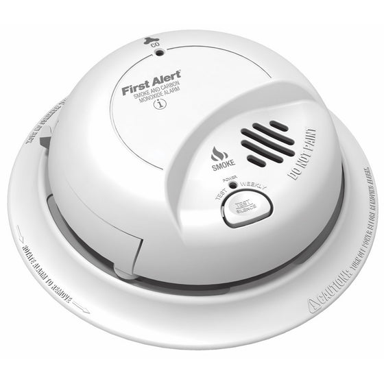 BRK Electronics SCO2B Smoke and Carbon Monoxide Alarm with 9V Battery