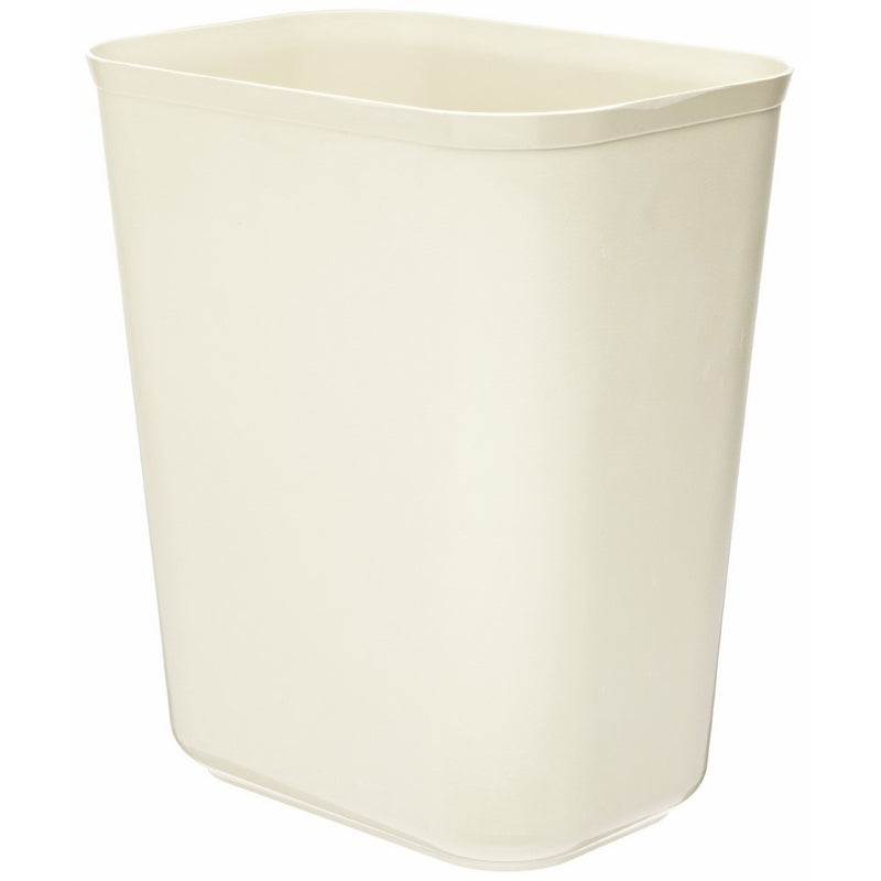 Rubbermaid Commercial Fire-Resistant Trash Can, 7 Quart, Beige, FG254000BEIG