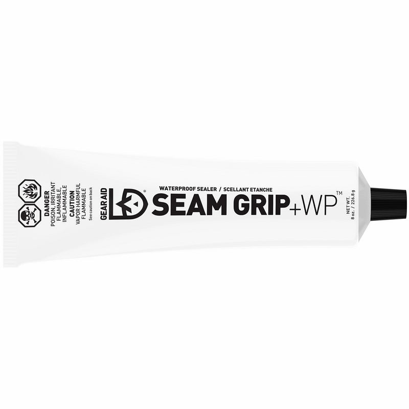 Gear Aid Seam Grip WP Waterproof Sealant and Adhesive for Tents and Outdoor Fabric, Clear, 8 oz
