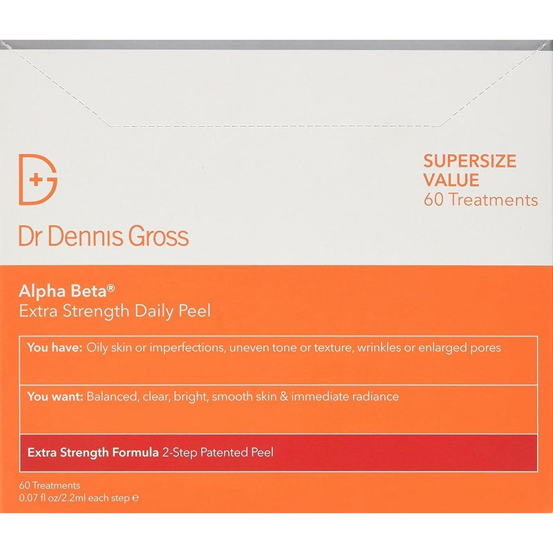Dr. Dennis Gross Skincare Alpha Beta Peel, Extra Strength, 60 Count BOX