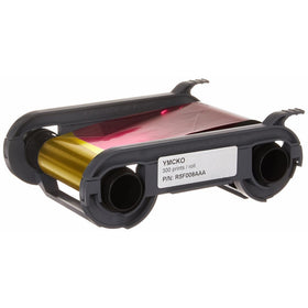 Evolis Consumables, YMCKO Color Ribbon, Primacy Compatible, 300 Prints1 Roll R5F008AAA