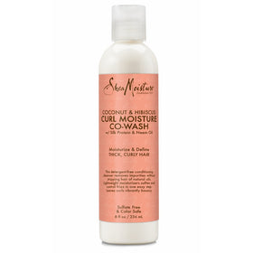 Shea Moisture Coconut & Hibiscus Co-Wash Conditioning Cleanser, 8 Ounce