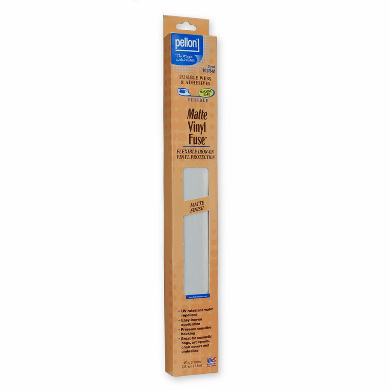 Pellon Legacy 102R Vinyl Fuse - 15" x 2 yard package - Matte Finish