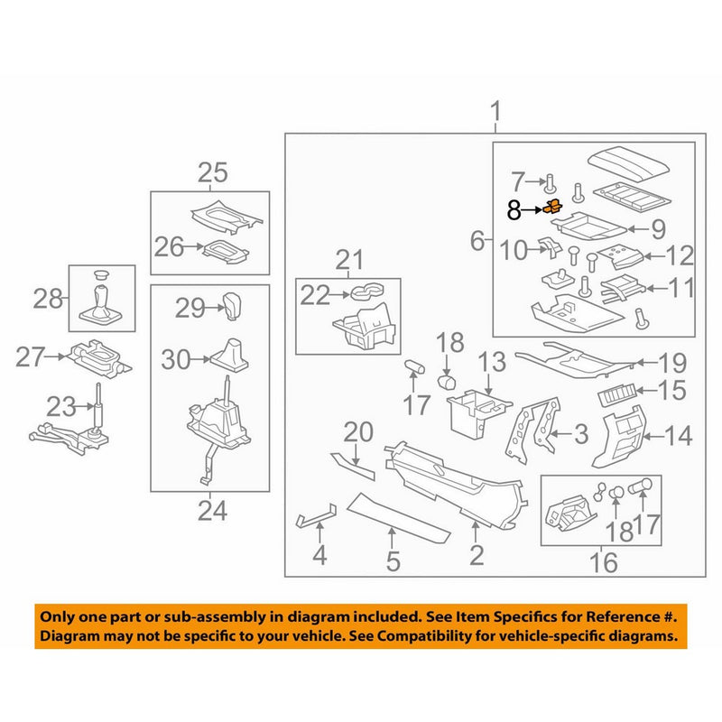 Genuine GM Latch Part# 25862928