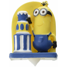 Wilton 2811-4600 Despicable Me Minions Birthday Candle, Multicolor