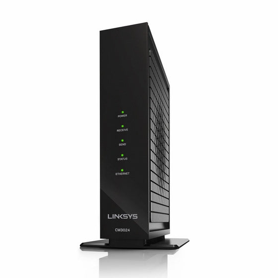 Linksys High Speed DOCSIS 3.0 24x8 Cable Modem, Certified for Comcast/Xfinity, Time Warner, Cox & Charter (CM3024)