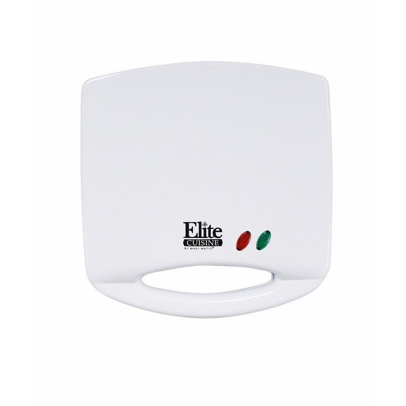 MaxiMatic ESM-9002K Elite Cuisine Sandwich Maker with Non-Stick, White
