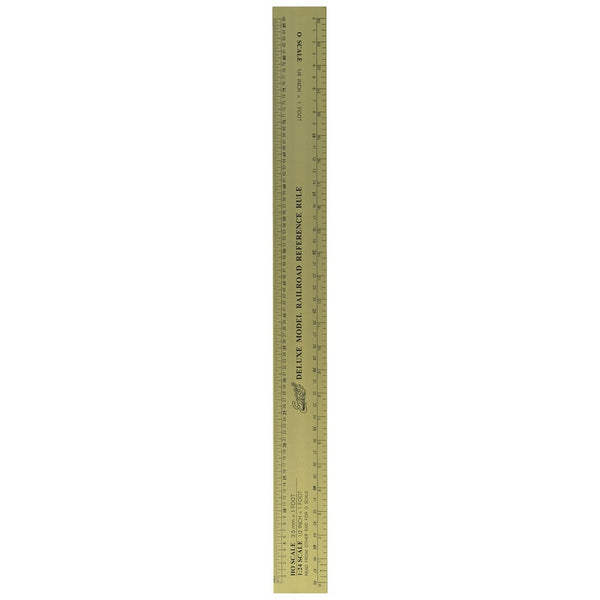 Excel Deluxe Model Railroad Reference ruler