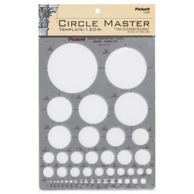Pickett CHA1204I Circle Master Template, Range From 1/16 To 3 Inches in Diameter (1204I)