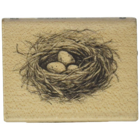 Inkadinkado Mounted Rubber Stamp K-Nest 1.75"X2.25"