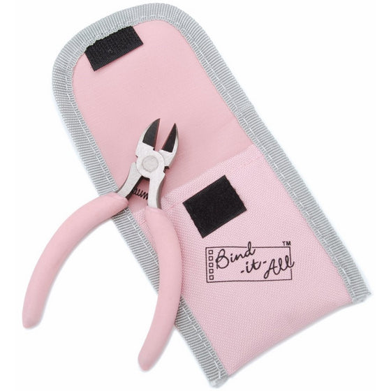 Zutter BIA Wire-Cutters in Pouch, Pink