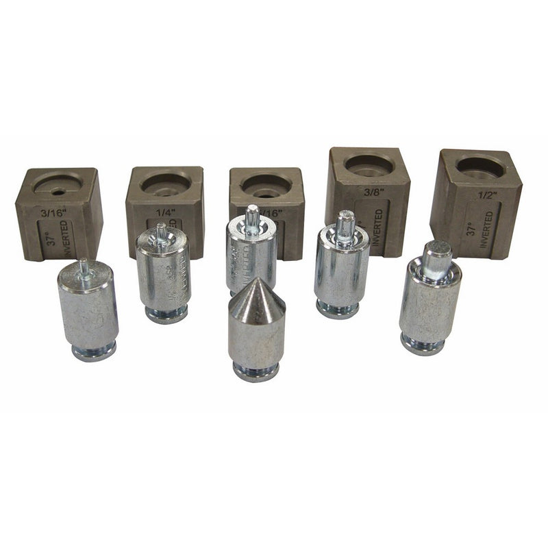Mastercool (71098) Silver 37 Degree Hydraulic Flaring Tool Adapter Set