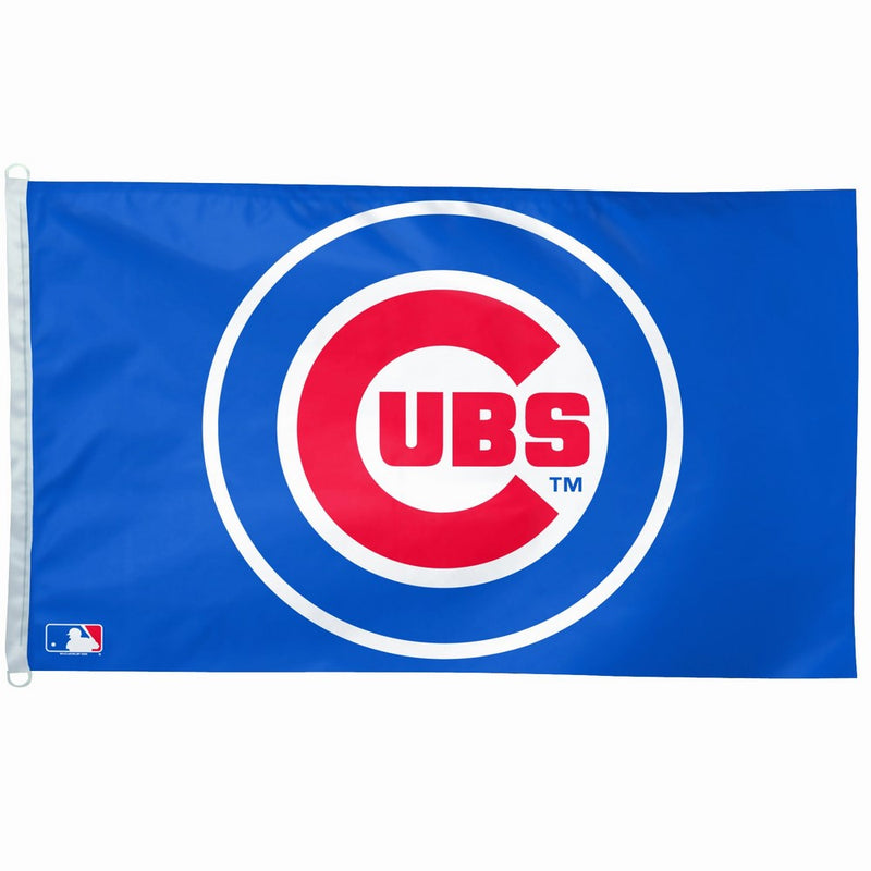 MLB Chicago Cubs 3-by-5 foot Team Logo Flag