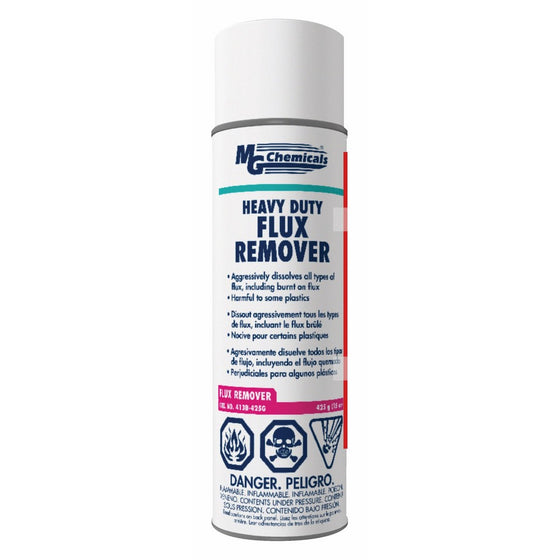 MG Chemicals Heavy Duty Flux Remover, 425g (15 Oz) Aerosol Can