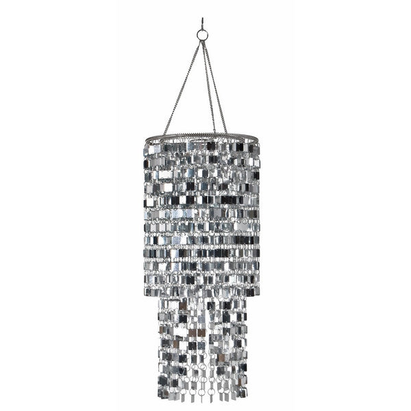 Wall Pops WPC96860 Ready-to-Hang Bling Chandelier, Icicles, 8.5 x 20