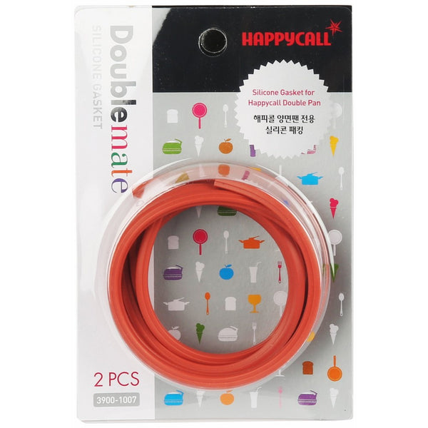 Happycall Double Pan Silicone Gasket, Standard, Red