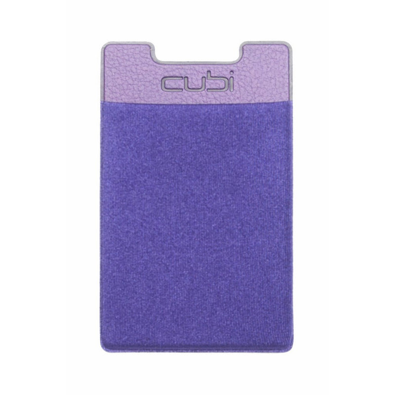 CardNinja Ultra-slim Self Adhesive Credit Card Wallet for Smartphones, Eggplant