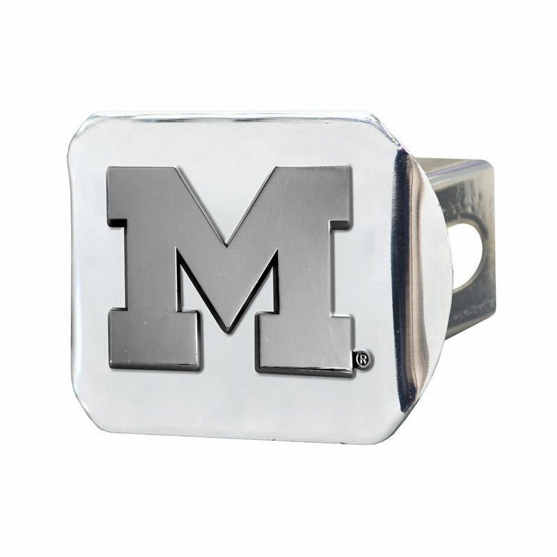 FANMATS14996NCAA University of Michigan Wolverines Chrome Hitch Cover