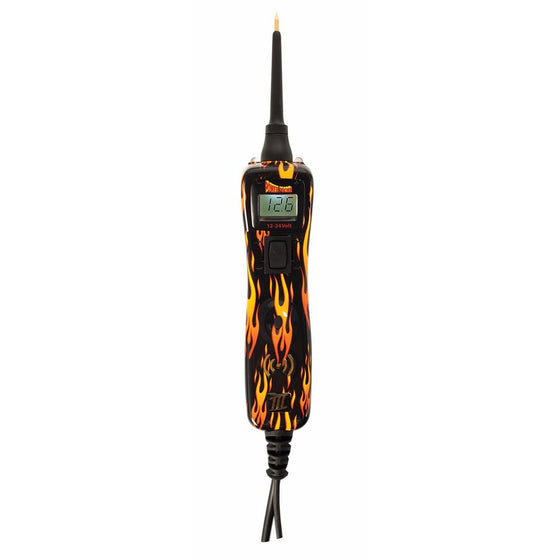 Power Probe III Clamshell - Fire (PP3CSFIRE) [Car Automotive Diagnostic Test Tool, Digital Volt Meter, AC/DC Current Resistance, Circuit Tester]