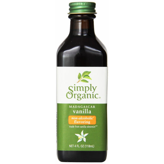 Simply Organic Vanilla Flavoring, 4 Ounce