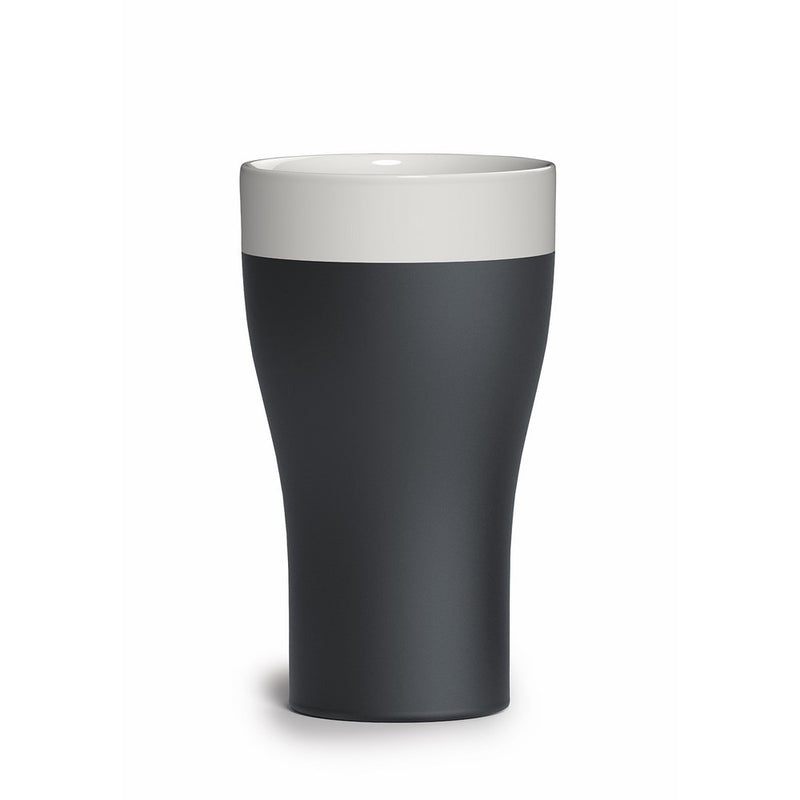 Magisso White Line Naturally Cooling Ceramic Tumbler Set of 2