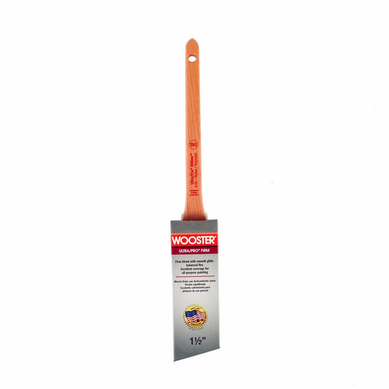 Wooster Brush 4181-1 1/2 Ultra/Pro Firm Willow Thin Angle Sash Paintbrush, 1.5-Inch