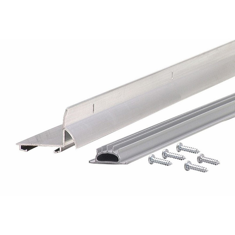 M-D Building Products 6015 L-Shaped Door Bottom with Dripcap DCV 50, 36 Inches, Aluminum