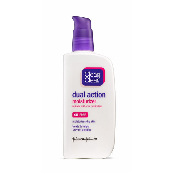 Clean & Clear ESSENTIALS Dual Action Moisturizer, 4 Ounce