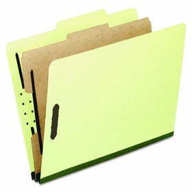 Pendaflex Pressboard Classification Folders, Letter size, Apple Green, 10 per Box (1157G)