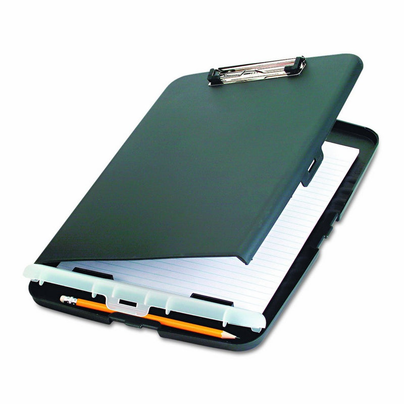 Officemate Slim Clipboard Storage Box, Charcoal (83303)