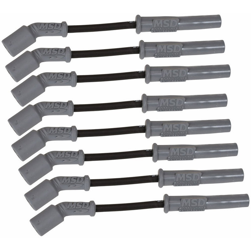 MSD 32813 Black 8.5mm Super Conductor Spark Plug Wire Set