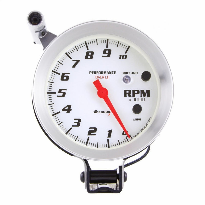 Equus 8080 5" Shift Light Tachometer, 10K/DIS