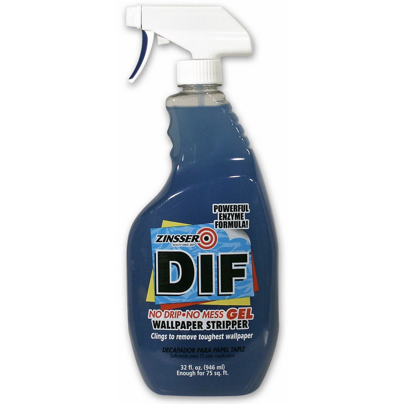 Zinsser 2466 DIF GEL Spray Ready To Use Wallpaper Stripper, 32-Ounce