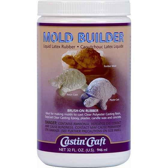 Environmental Technology 787 32-Ounce Casting' Craft Mold Builder, Natural Latex Rubber