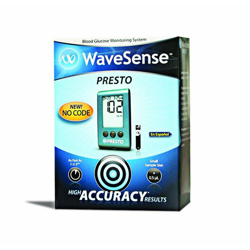 Agamatrix Wavesense Presto Blood Glucose Meter Kit