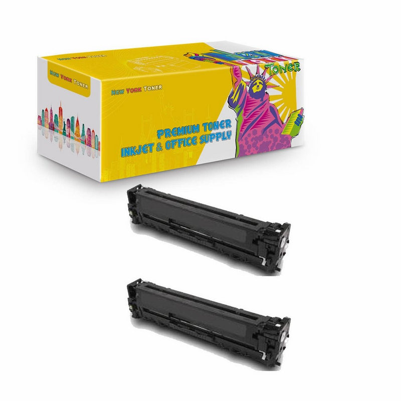 New York Toner Generic Compatible Toner Cartridge Replacement For HP CB540A (Black)(pack of 2)