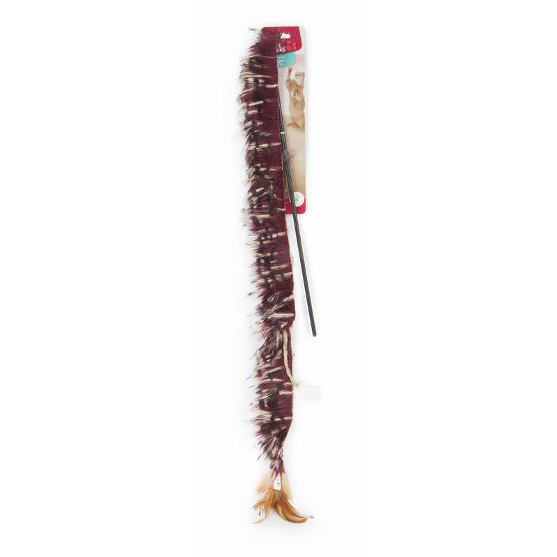 Petlinks Plume Crazy Wand Toy with Feather Tail