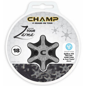 Champ Zarma Tour SLIM-Lok Golf Spikes Set of 18 Cleats