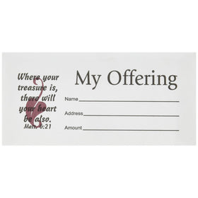 Offering Envelope-My Offering (Package of 100)