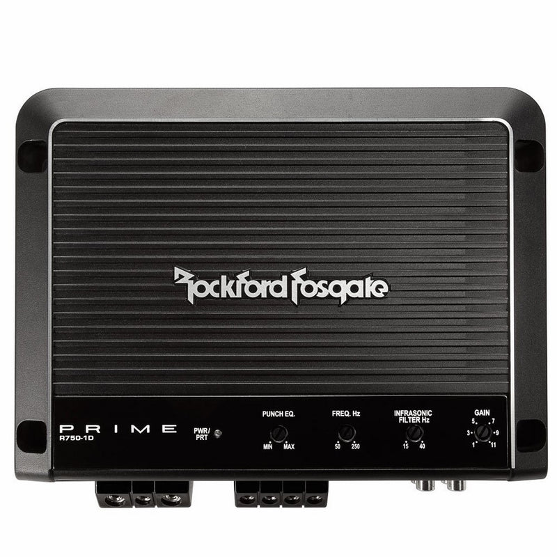 Rockford Fosgate Prime 750 Watt Class D 1 channel Amplifier