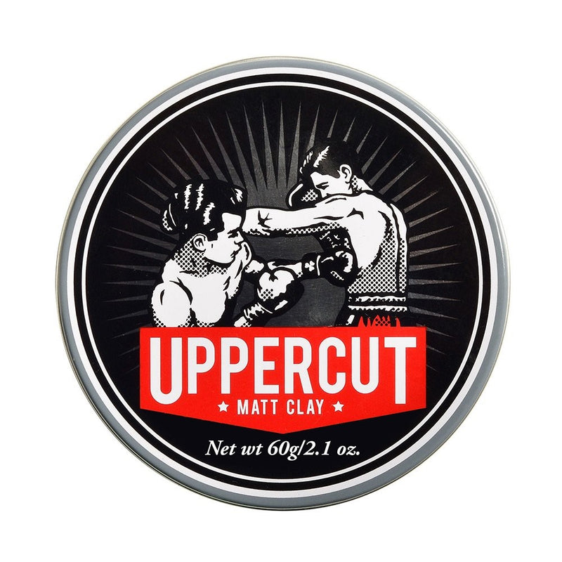 Uppercut Deluxe Matt Clay Pomade 2.1oz - Strong & Reworkable Hold - Dry Matte Finish