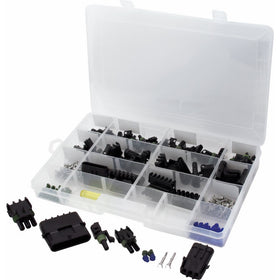 Allstar ALL76262 Weather Pack Connector Master Kit with Storage Box