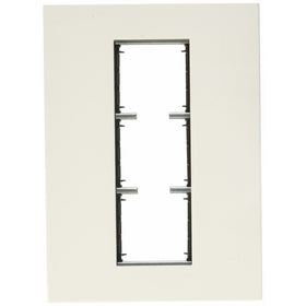 PASS & SEYMOUR AWP3GWH4 Adorne 3 Gang Gloss White Wall Plate