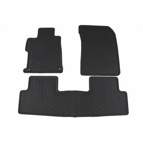 Genuine Honda Accessories 08P13-TR0-110A Black All Season Floor Mat for Select Civic Models