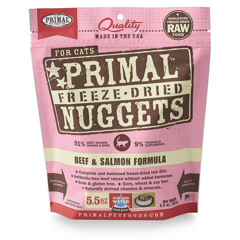 Primal Pet Foods Freeze-Dried Feline Beef Formula 5.5 oz