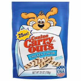 Canine Carry Outs Chicken Flavor Dog Treats, 25-Ounce