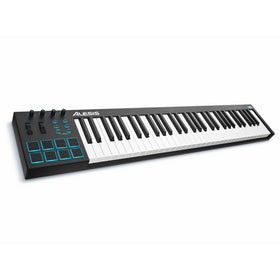 Alesis V61 | 61-Key USB MIDI Keyboard & Drum Pad Controller (8 Pads / 4 Knobs / 4 Buttons)