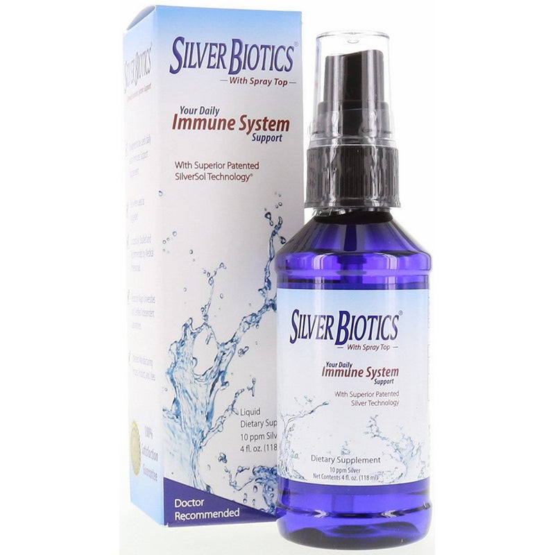 American Biotech Labs Silver Biotics Immune System Support Spray 4oz