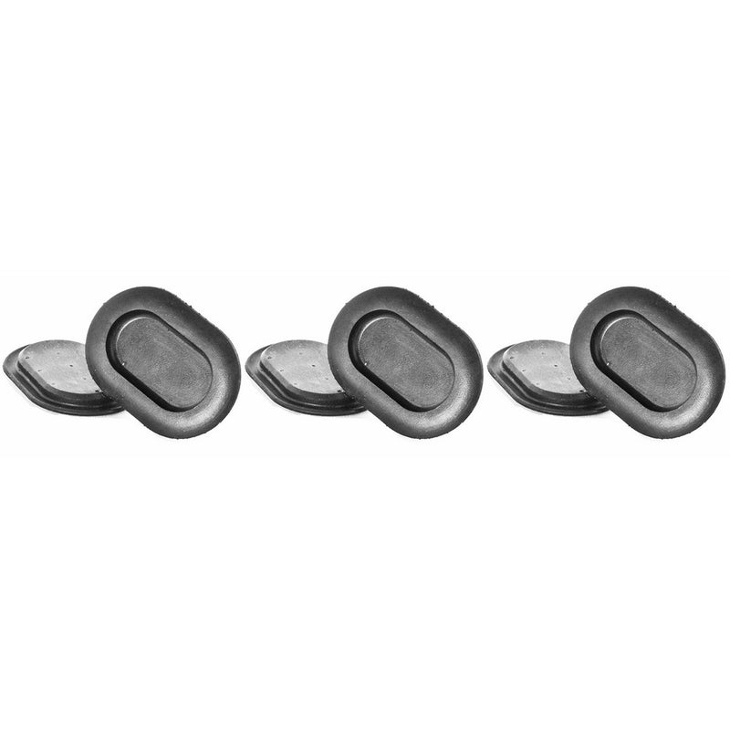 3 Pack Jeep Wrangler JK rear floor pan body plug 55397226AA Fits 2007 - 2016